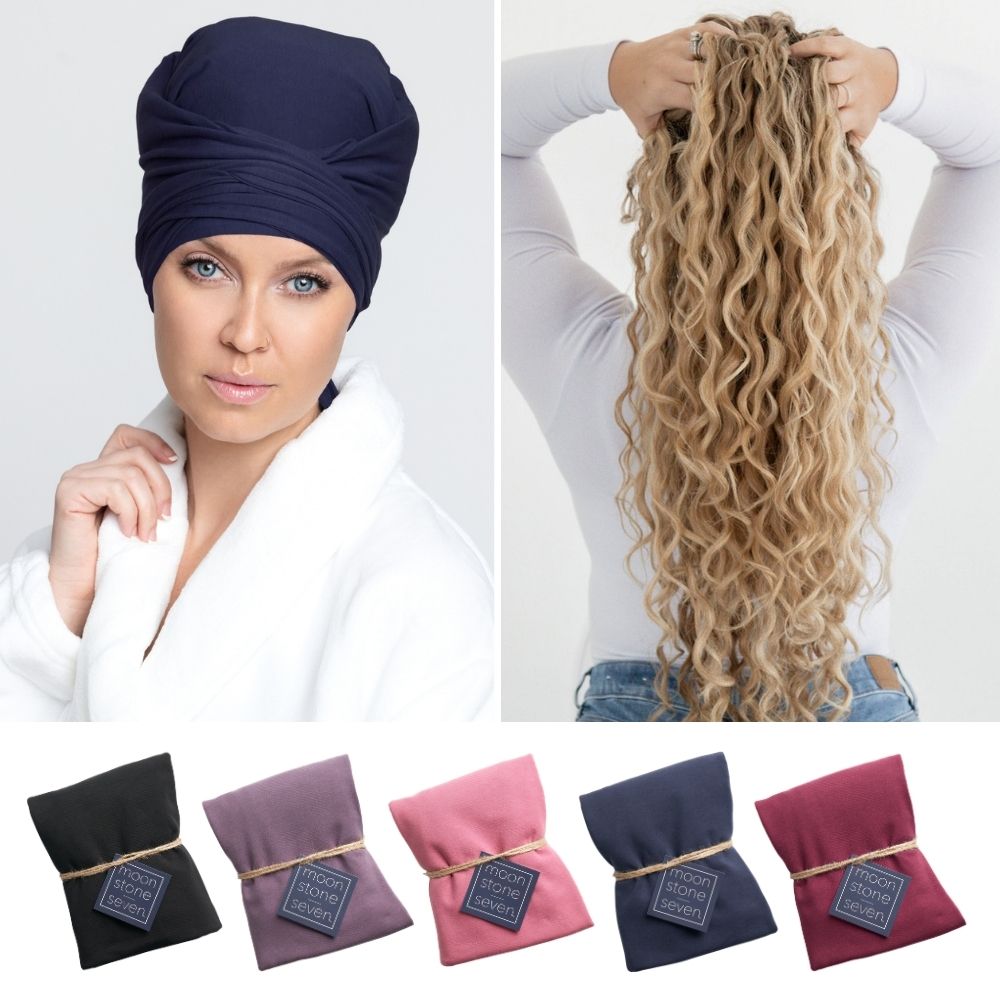 Essentials Bundle – Hair Plop, Curl Gel, Hair Oil, Satin Scrunchie & Satin Bonnet for Frizz-Free Defined Curls